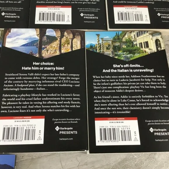 Harlequin Presents Romance Novels Lot Of 10 Mixed Authors Paperback Books 2025 - Picture 10 of 11